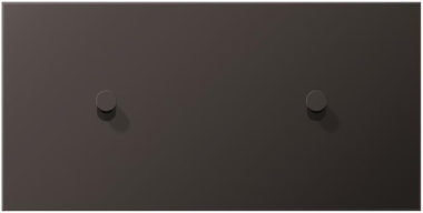 Jung Abdeckung 2fach waag.m AL12-200DK01 