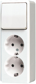 Jung SCHUKO  Zweifach-Steckdose 626 A WW 