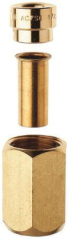  SAE compression fitting 1/2" (2 pieces) 