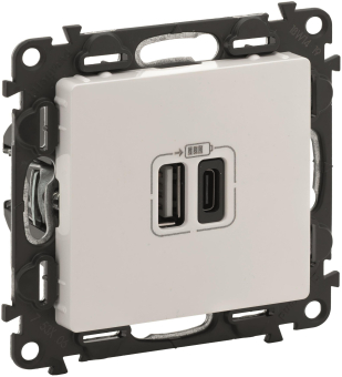 Legrand 753106 USB-A+C 2-fach Lade- 