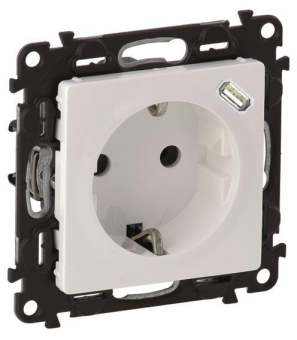 Legrand 753135 Steckdose Ber.schutz+USB 