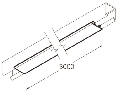 Legrand SC952 Deckel f.Profil 