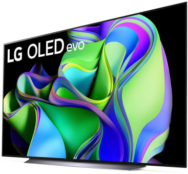 LG OLED83C39LA sw OLED-TV evo 
