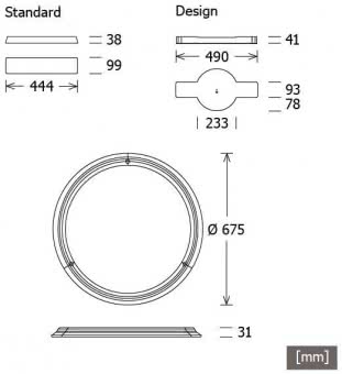 LTS Pendelleuchte   APP 20.5040.1.1/DALI 