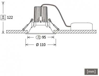 LTS EBstrahler      VTRL 13.0530.25/DALI 