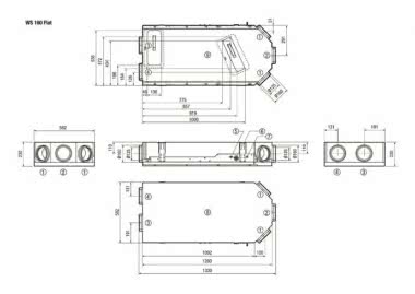 Maico Lüftungsgerät m.  WS 160 Flat KBET 