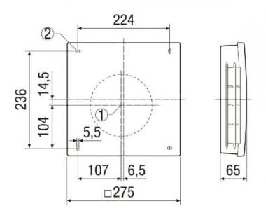 Maico Außenabdeckung aus       PPB 30 AK 