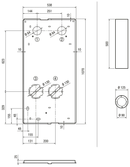 Maico Rohbauset AP 0093.1615  WS 75 RSAP 