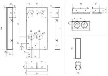 Maico Rohbauset UP 0093.1616  WS 75 RSUP 