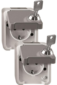 Merten SCHUKO-Steckdose abschl.   238105 