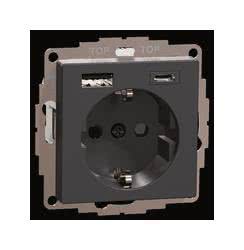 Merten SCH-STDO+BRS+STK+USB MEG2367-0414 