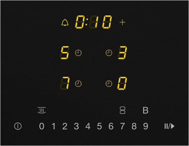 Miele KM 7474 FR Kochfeld Induktion 