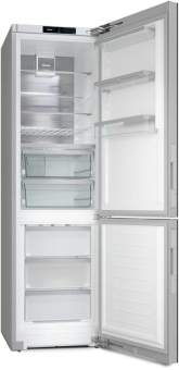 Miele KFN 4898 AD grau Kühlkombi 