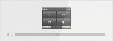 Miele CM 7550 BRWS Kaffeevollautomat 