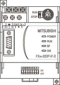 Mitsubishi PROFIBUS-Modul FX2N-32DP-IF-D 