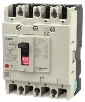 Mitsubishi Leistungs-     NF63-SV 4P 50A 