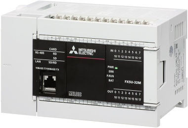 Mitsubishi CPU 100-240VAC   FX5U-32MR/ES 