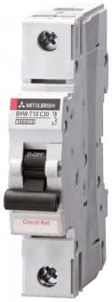 Mitsubishi Sicher- BHW-T10 1P Type C 16A 