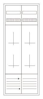 Eaton Zähler-Komplettschrank für  300870 