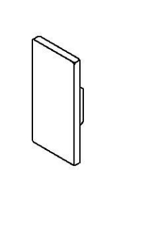 OBO GEK-KE70135 Endstück 70x135mm PVC 