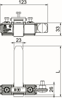 OBO EX BES 28 Banderdungsschelle 