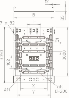 OBO RKSM 320 FS Kabelrinne RKSM Magic m. 