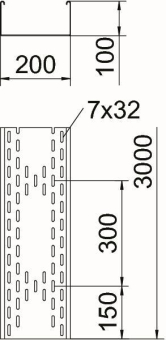 OBO BKRS 1020 FS Kabelrinne BKRS 