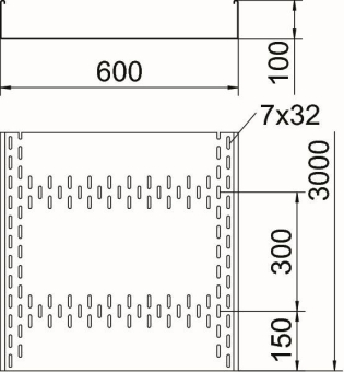 OBO BKRS 1060 FS Kabelrinne BKRS 