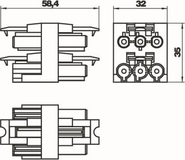 OBO VB-3 GST18i3p Verteilerblock 3p 1 
