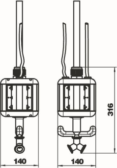OBO VH-4L LG Versorgungseinheit IP20 