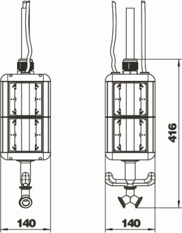 OBO VH-8L LG Versorgungseinheit IP20 