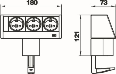 OBO DB-1B3 D3S Deskbox 