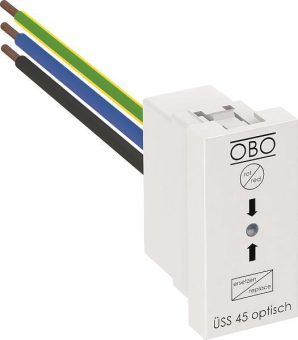 OBO ÜSS 45-O-RW ÜSS Modul 45 m.optischer 