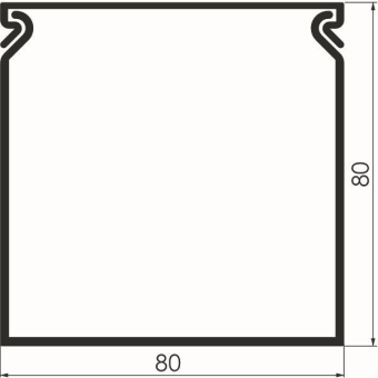 OBO VDK 8080 sgr Verdrahtungskanal METRA 
