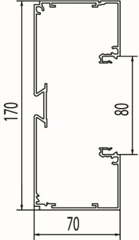 OBO BRA 70170 EL Geräteeinbaukanal SIGNA 