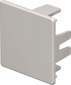 OBO WDK HE40040RW Endstück 40x40mm PVC 