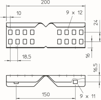 OBO LWVG 60 FS Winkelverbinder 