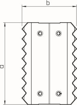 OBO LKM SV60 Stoßstellenverbinder 60mm 