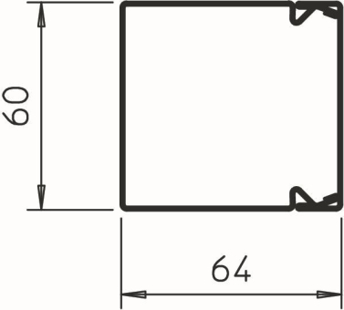 OBO LKM60060RW Leitungsführungskanal 