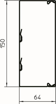 OBO LKM60150RW Leitungsführungskanal 