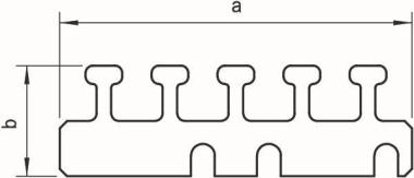 OBO LKM Z100 Leitungshalter 100mm St FS 