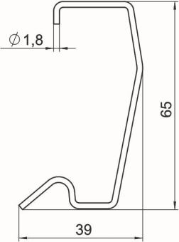 OBO SP3 Spannbügel f.Konsole BKN50-200 