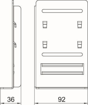 OBO KSP170 Verbindungsprofil f.GS 170 