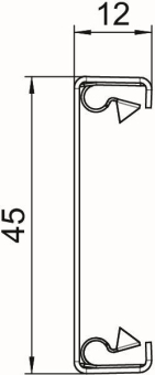 OBO GS-OT50RW Oberteil f.Systemöffnung 