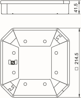OBO ISSHS4SR40 Schutzrahmen f.ISSHS4 