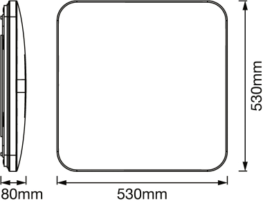 LEDV ORBIS CLICK SENSOR 530 60W 