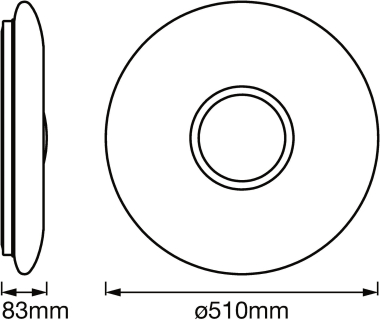 LEDV SMART+ TUNABLE WHITE Kite 510 