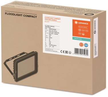 LEDV FL COMP V 50W865 SYM 100 BK 