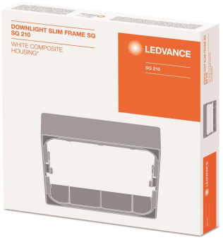 LEDV DL SLIM FRAME SQ210 WT 