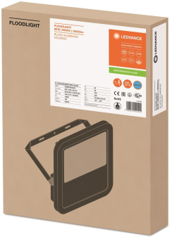 LEDV FL PFM 80W/6500K SYM 100 BK 